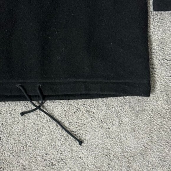 Ralph Lauren Wool Pullover Black w/Drawstrings - Men's Size L- Portugul - VGUC - Picture 6 of 8